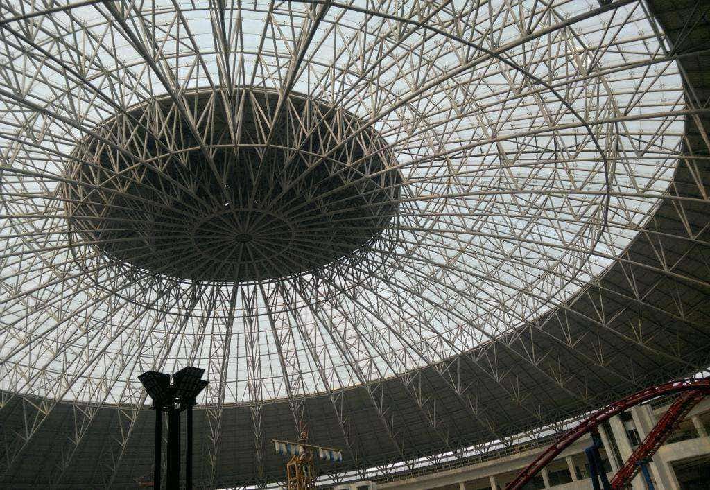 金华加油站网架安装